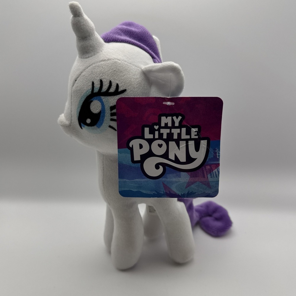 Rarity My Little Pony 9" Plush Toy NWT New w/ Tag Toy Factory